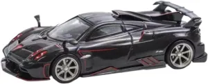 1 64 for Pagani Imola Full Carbon Red Edge Painting Alloy Car Models Collectible Static Decoration Simulation Vehicle Playset