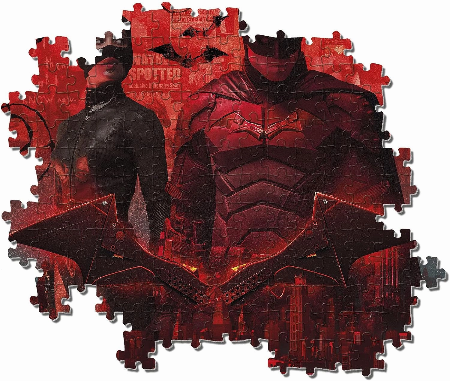 1000pc, HQC, Red Batman and Car