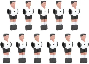 11 Pcs Table Soccer Ball Player Table Foosball Game Mini Player Men Replacement for 1.4m Table Foosball Game Maschine
