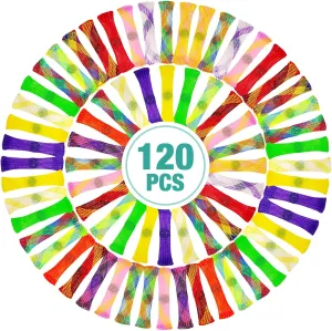 120 PCS Fidget Toys Marble Mesh Fidget Toys Bulk, Stress Relief Sensory Colorful Fidget Toy Set for Kids Adults with ADHD ADD OCD Autism for Anti-Anxiety Enhance Focus