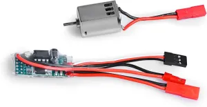 1/28 Brushed Motor and ESC (Electric Speed Controller) Mosquito Cart for 1/28 Wltoys Mini-Q Mini-D Upgrade Accessories Universal