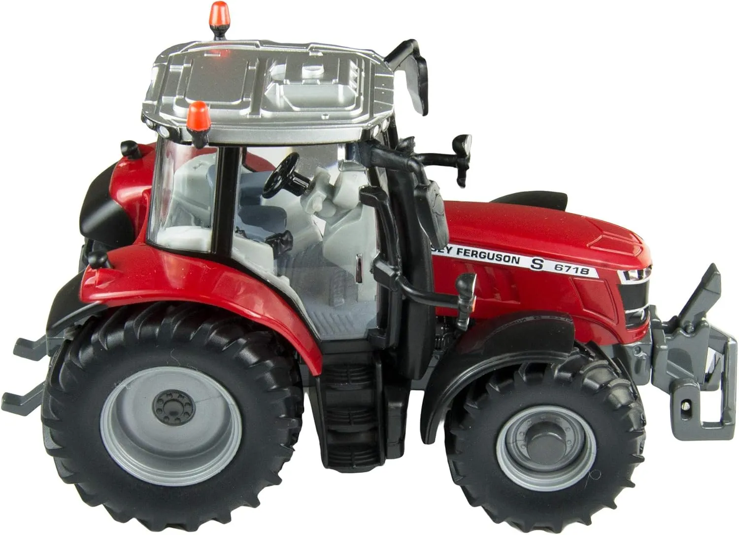 1:32 Massey Ferguson 6718 S Tractor Toy, Collectable Farm Set Toy Tractors for Children, Toy Tractor Compatible with All 1:32 Scale Farm Toys, Suitable for Collectors & Children from 3 Years