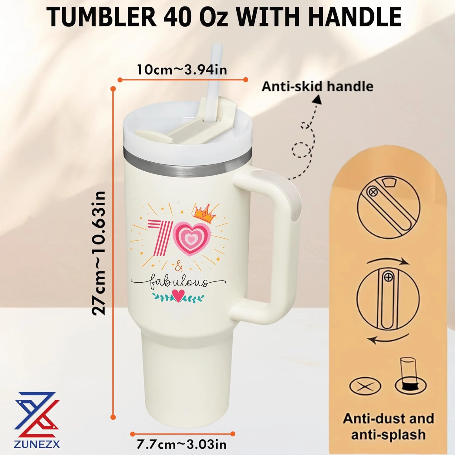 1955 Birthday Gifts For 70 Years Old Woman, 1955 Birthday Tumbler 40oz, Bday Gift For 70 Year Old, 70 Fabulous Gift For Women, Turning 70 Gifts For Mom, 70th Birthday Gifts For Woman