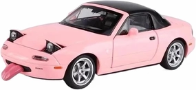 1:32 for MX5 MX-5 Alloy Scale Car Model Diecast Miniature Car Toy Vehicle Collection Children's Present(Pink)