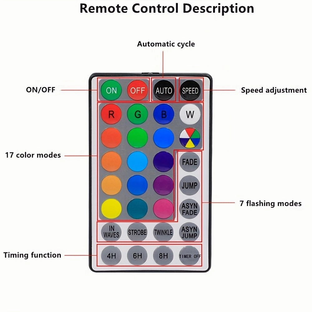 1pc, 24 LED RGB 16 Colors Rose Tree Night Light Battery And USB Plug Operated Rose Flower Fairy Lights Remote Control Mini Christmas Tree Table Lamp For Gift Indoor