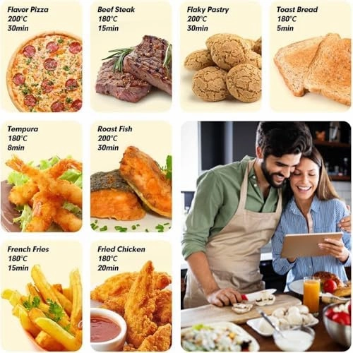 200PCs Air Fryer Paper Liners for Ninja Crispi FN101GY/FN101SG/FN101ST,Non-Stick Square Glass Air Fryer Disposable Accessories, 100pcs Large for 4-QT & 100pcs Small for 6-Cups Container
