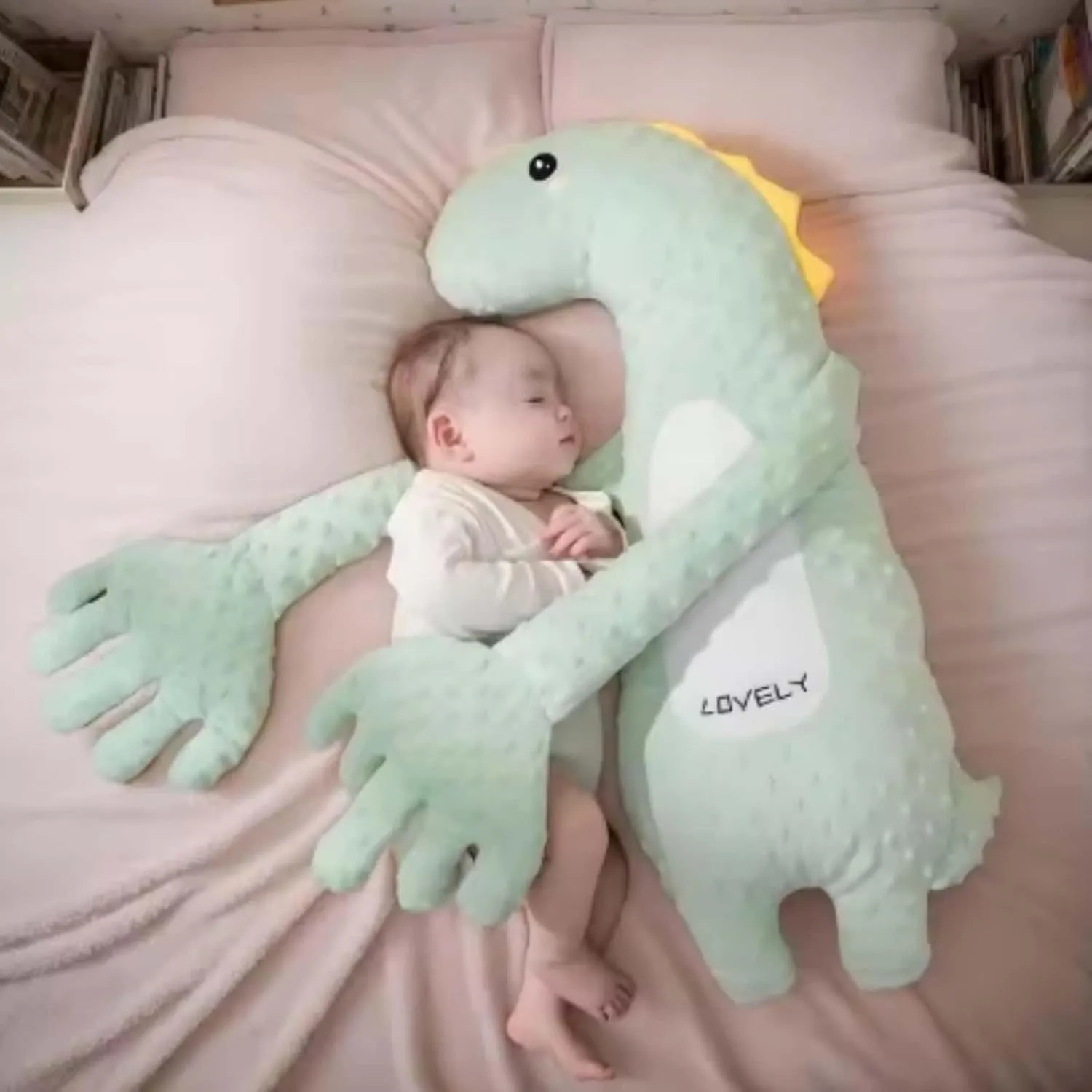 2025 Latest Model Baby Patter for Sleep, Cute Animal Styles Baby Sleep Automatic Beater, Slapping Toddler Pillows Newborn Calming Pillow (#Dinosaurs)