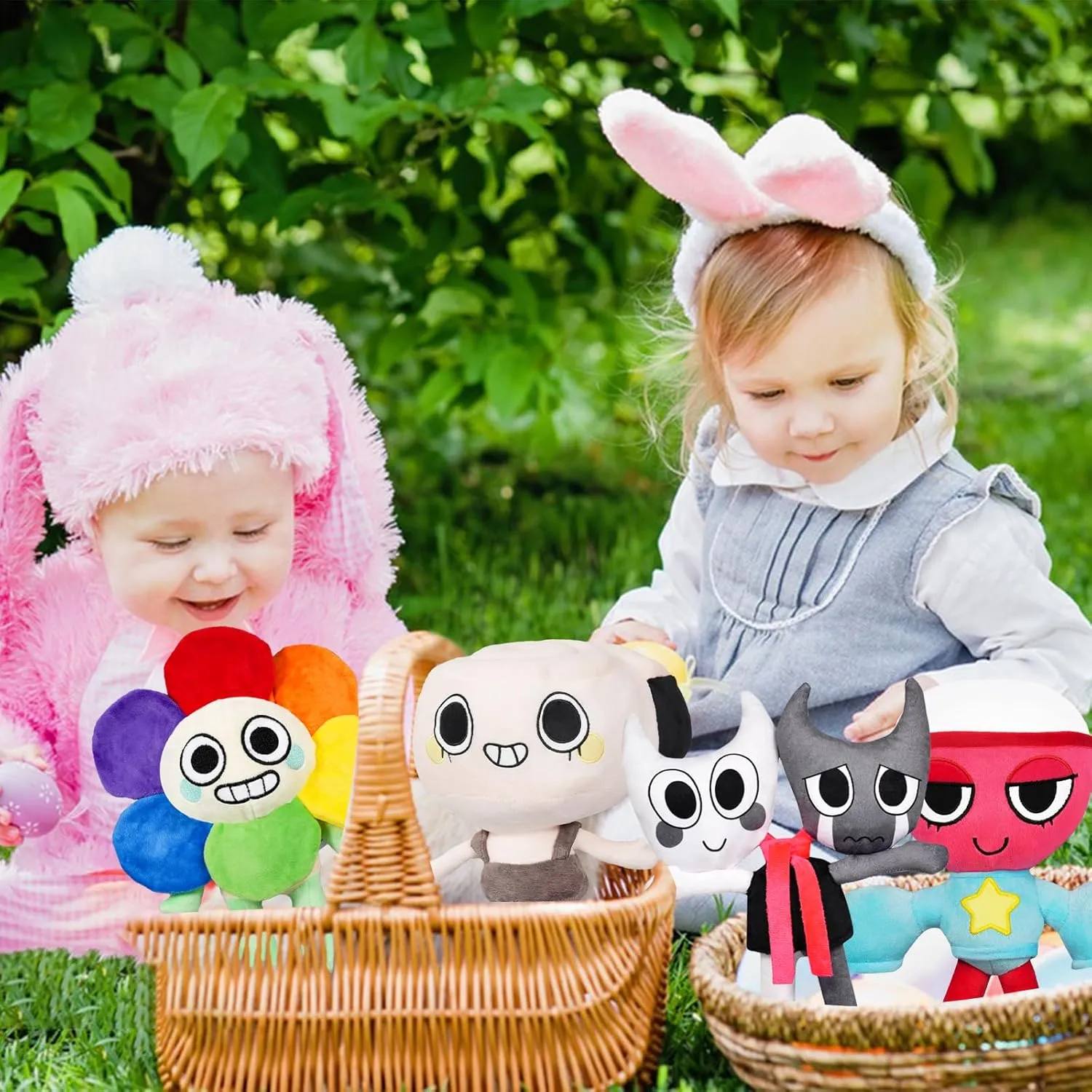 2025 New Plush, 10.8" Adorable Gigi Plush Toy, Home Decors Birthday Valentines Gift for Fans and Kids
