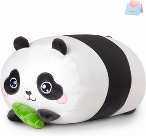 20" Panda Plush Stuffed Animals Jumbo Plushie Squishy Pillow Gaint Big 20 in Squish Gifts for Kids Girls Boys
