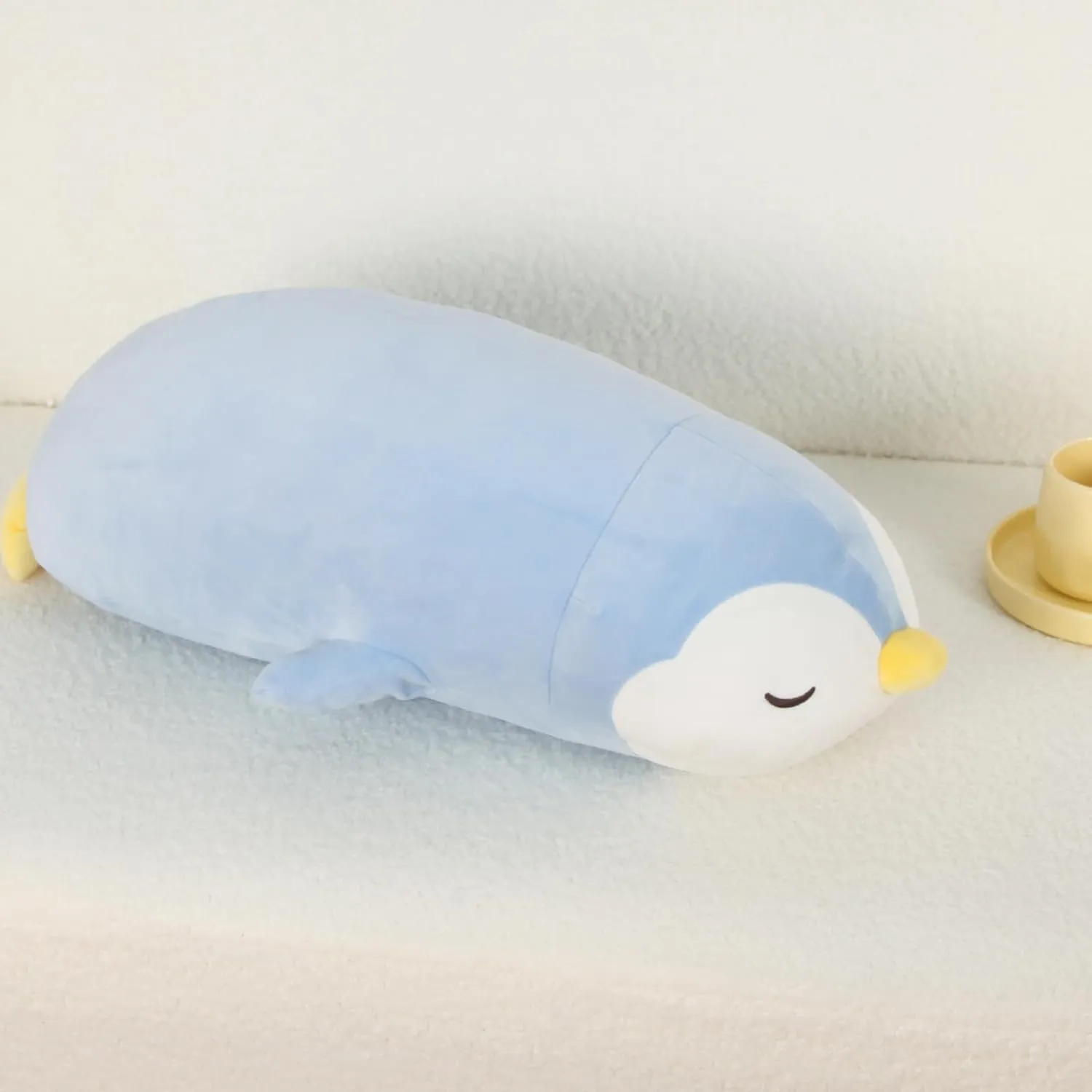 22" Penguin Stuffed Animal Plush Toy Large Cute Soft Body Pillow Kawaii Plushies for Girls, Gift for Kids Girl Boy Christmas Birthday