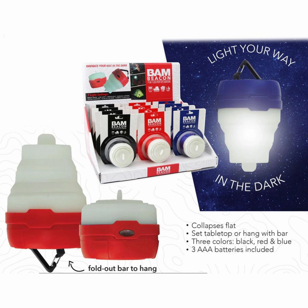 2-Pack: BAM Beacon 7-in-1 LED Lantern