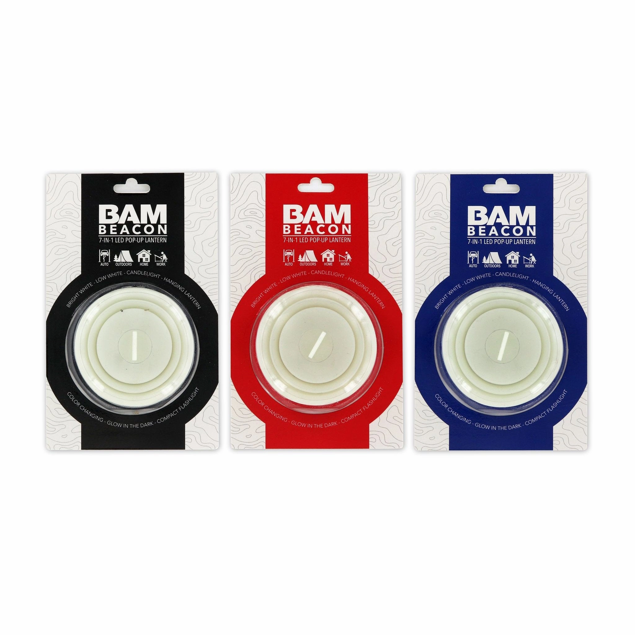 2-Pack: BAM Beacon 7-in-1 LED Lantern