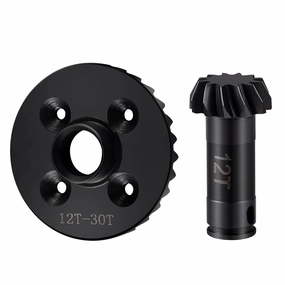 30T/12T Steel Diff Gear Front Rear Differential Gear Set for ARRMA 1/18 Granite GROM/Typhon GROM 1/14 Mini Mojave GROM RC Car Upgrade (Front Diff Gear)