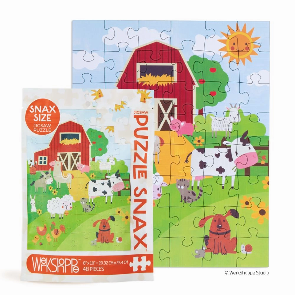 48pc Snax Puzzle | Farm Life