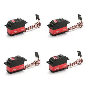 4PCS JX Servo PDI-2506MG 25g Metal Gear Digital Coreless Servo for 12428 RC Car 450 500 Helicopter Airplane Fixed-Wing