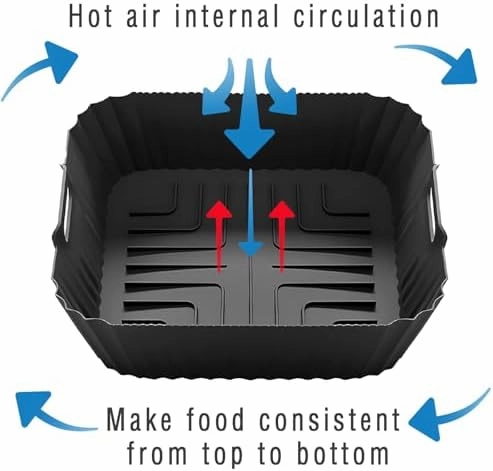 7pcs Air Fryer Accessories for Ninja Air Fryer Pro XL 6-in-1 - AF181 &AF141 6.5 QT Air Fryer, with brushes Clip Spatulas Baking trays Baking Needles Hand Clips,Recipes