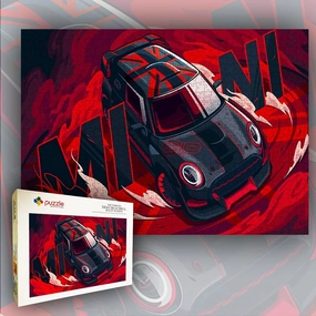 'Mini Cooper' Jigsaw Puzzle