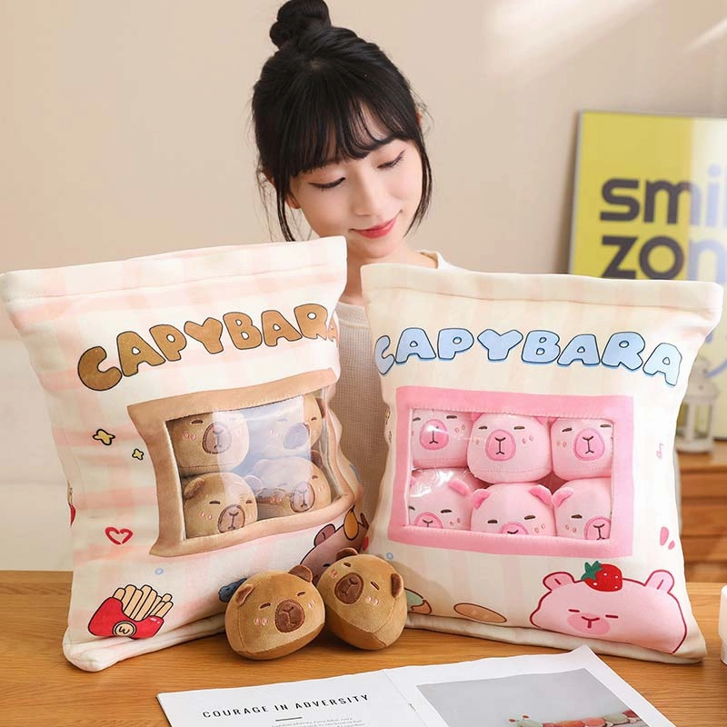 A Bag of Cute Capybara Plush Toy