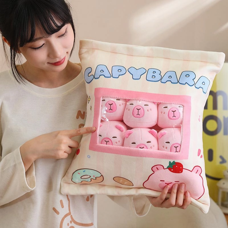 A Bag of Cute Capybara Plush Toy