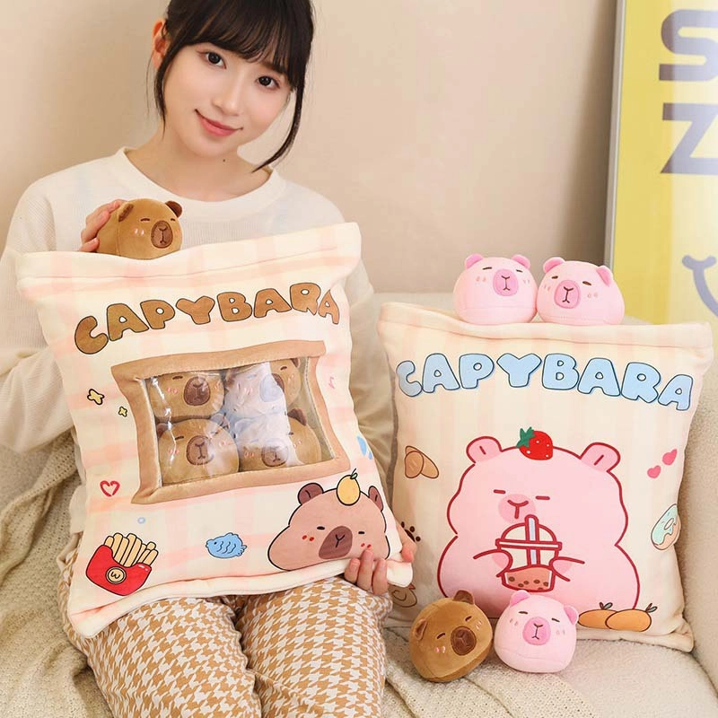A Bag of Cute Capybara Plush Toy