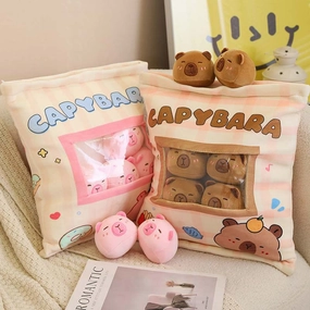 A Bag of Cute Capybara Plush Toy
