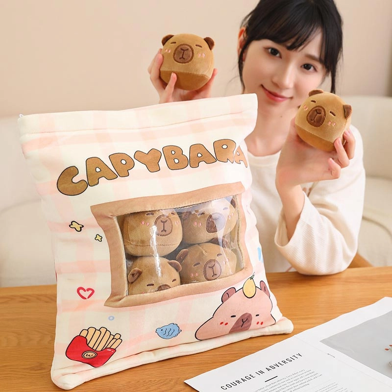 A Bag of Cute Capybara Plush Toy