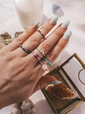 A Grade Amazonite Ring