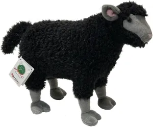 Adore 14" Standing Rebel The Black Sheep Stuffed Animal Plush Toy