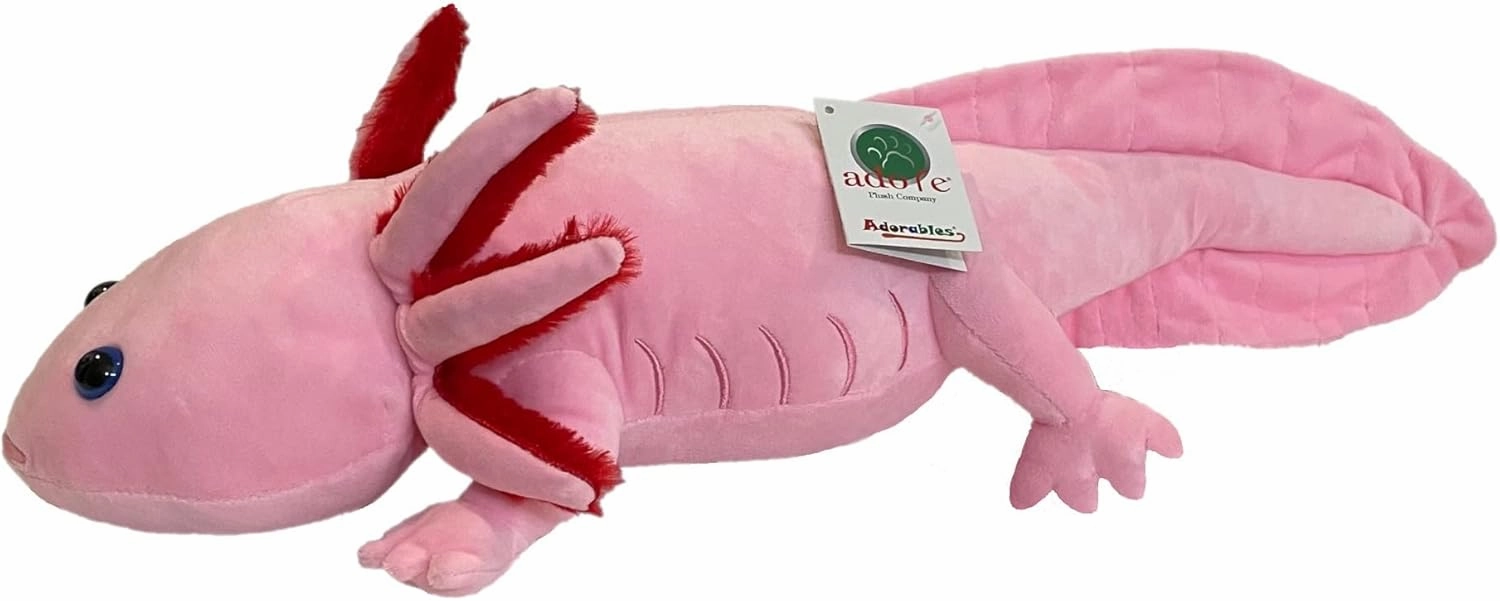 Adore 21" Axie The Axolotl Stuffed Animal Plush Toy
