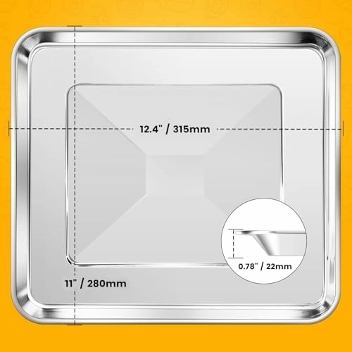 Air Fryer Tray Replacement for Cuisinart TOA-60 TOA-65 TOA-70 Toaster Air Fryer Convection Oven, 12.4*11'' Non-stick Mesh Air Fryer Stainless Steel Basket Wire Rack Accessories Parts, Dishwasher Safe