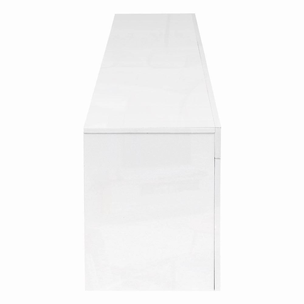 Artiss Entertainment Unit TV Cabinet LED 130cm White Elo