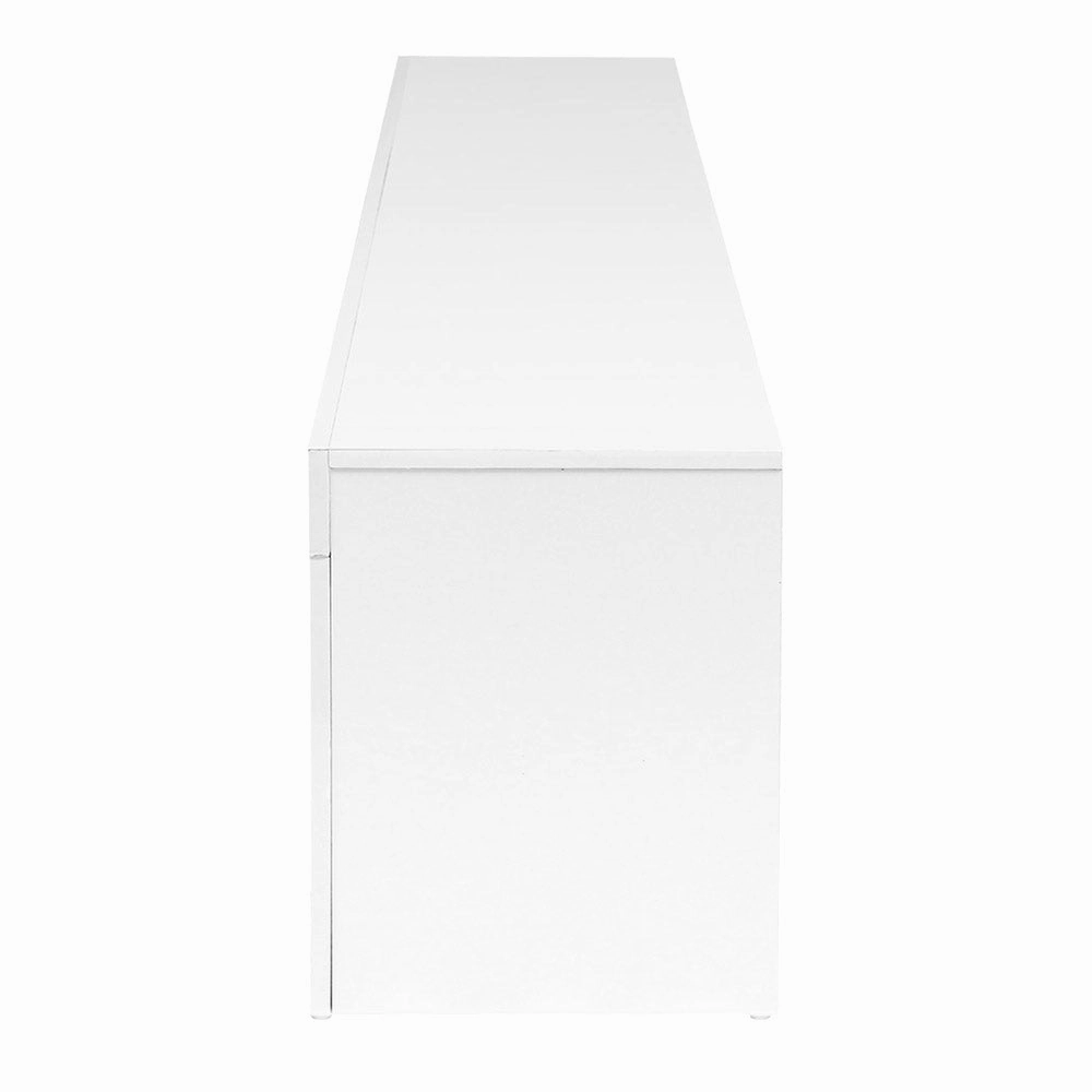 Artiss Entertainment Unit TV Cabinet LED 145cm White Angus