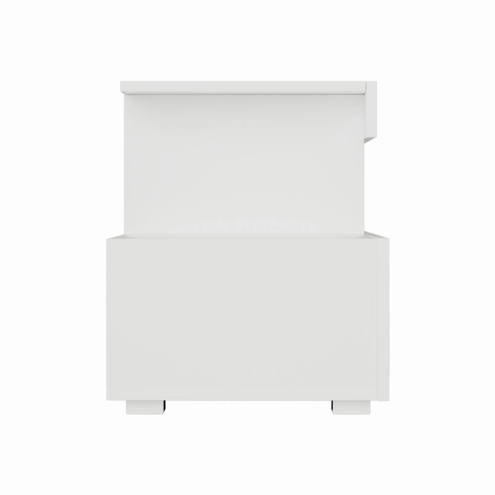 Artiss Entertainment Unit TV Cabinet LED 215cm White Caya