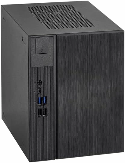 ASRock DeskMini B660 Barebone PC, Mini ITX, 1700 (B660), DDR4 SO-DIMM, 2.5" SATA, M.2, VGA, HDMI, DP, USB-C - No CPU, RAM, HDD or O/S