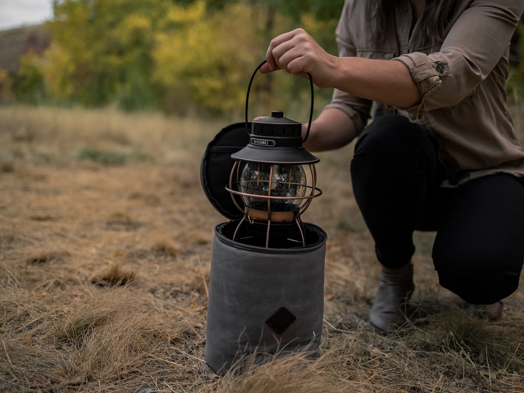 Barebones Padded Lantern Bag