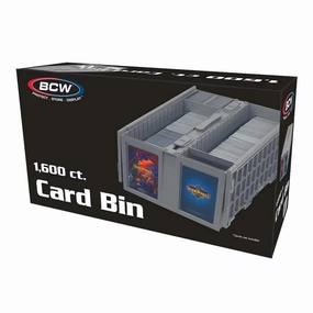 BCW Collectible Card Bin Grey 1600ct