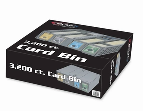 BCW: Collectible Card Bin Grey 3,200 ct