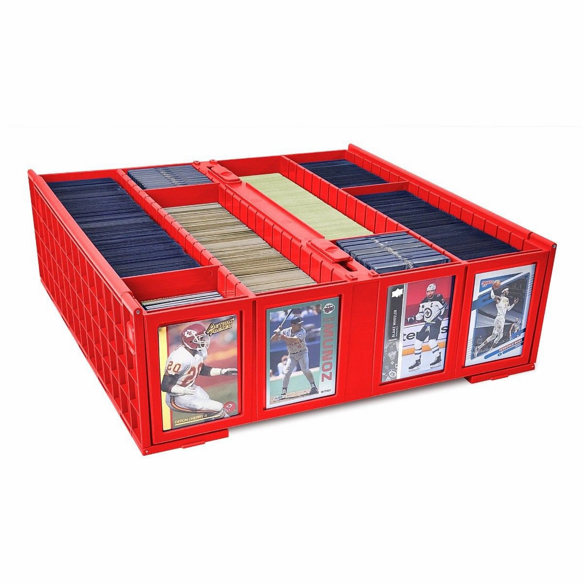 BCW Collectible Card Bin Red 3200ct