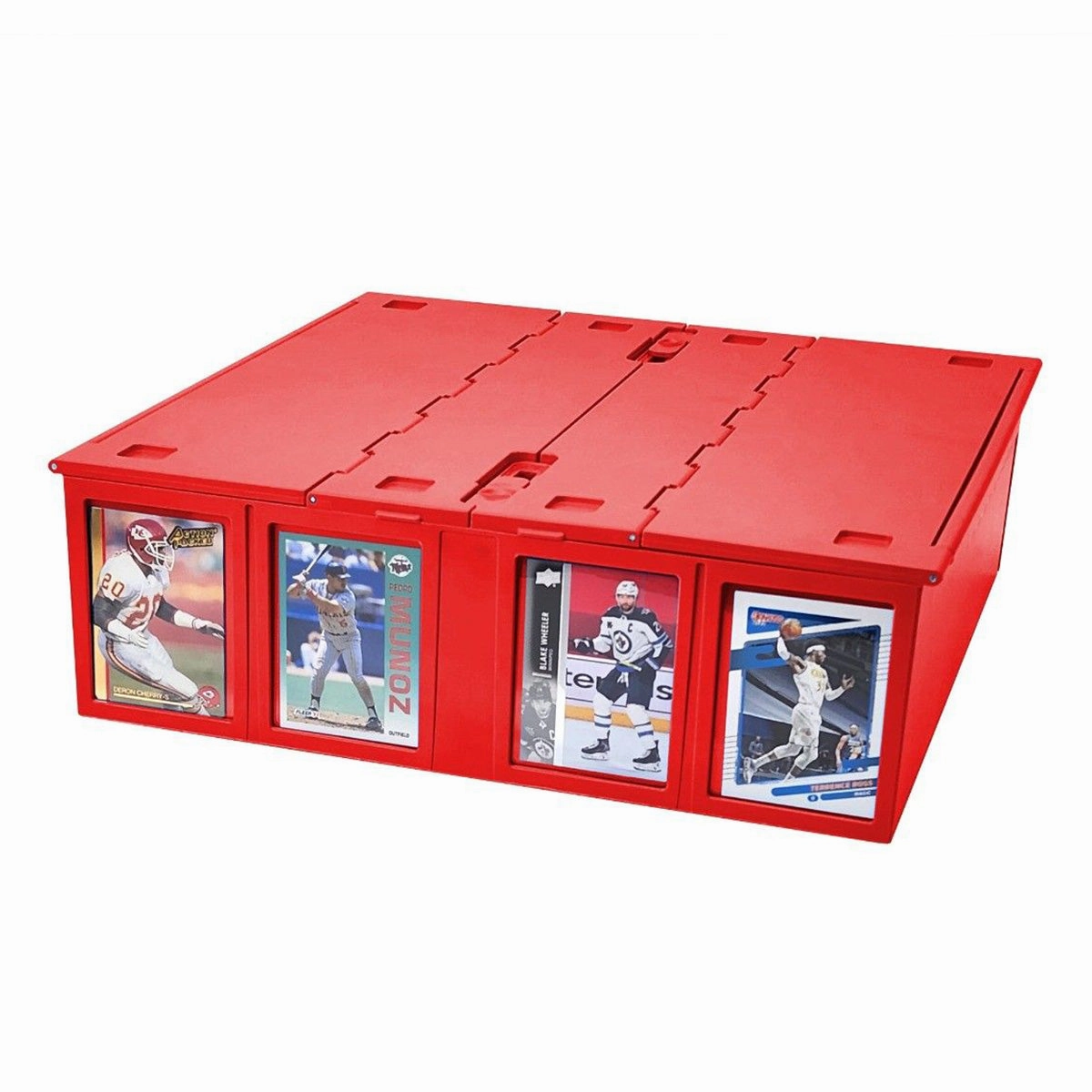 BCW Collectible Card Bin Red 3200ct