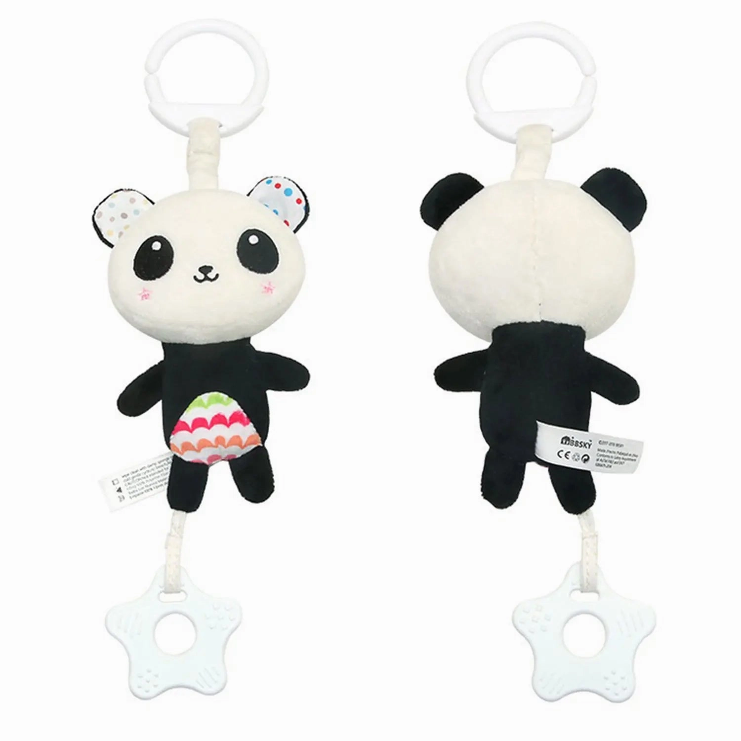 Bearoo: Animal-Themed Hanging Sensory Toy for Baby Stimulation