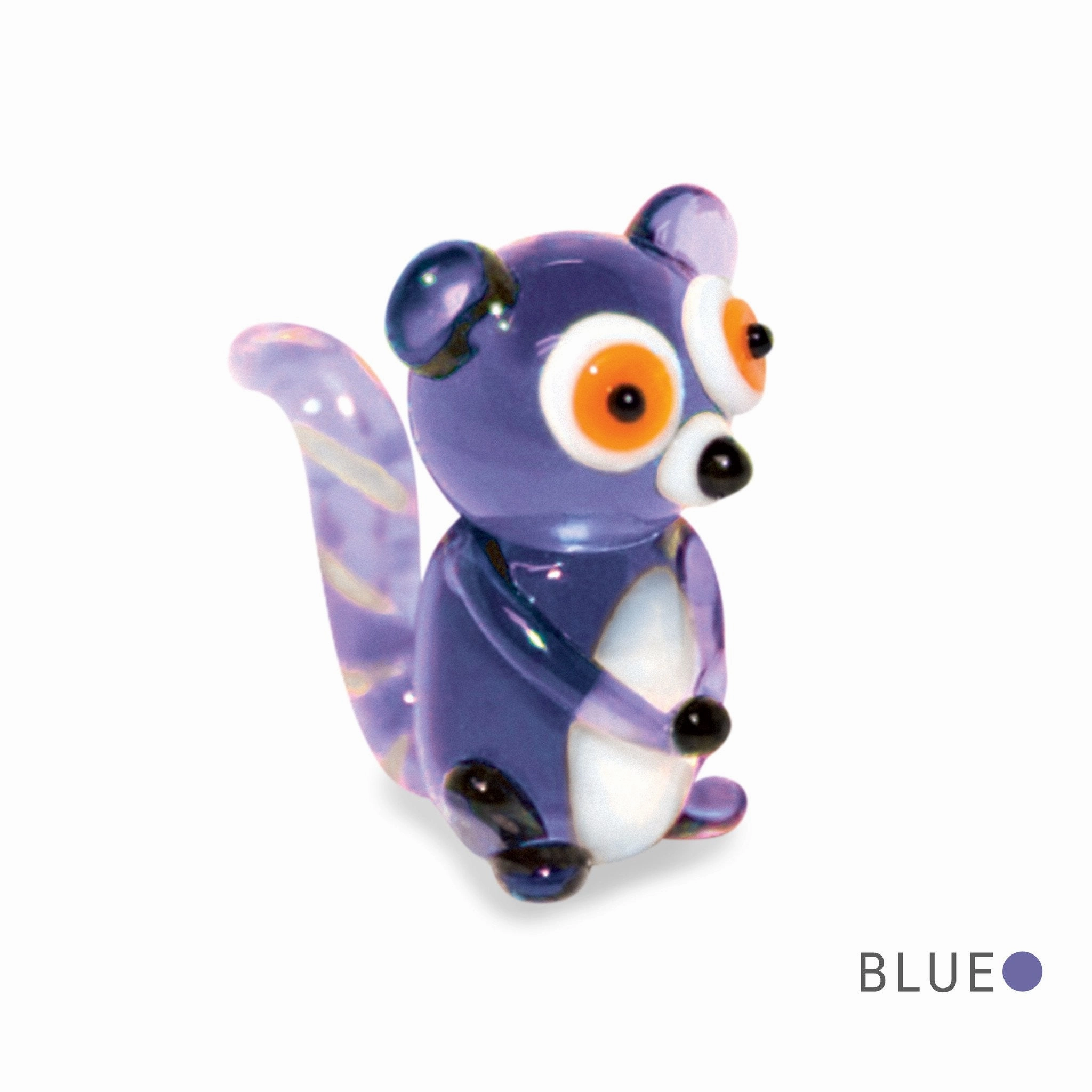 Bebe the Bush Baby Collectible Miniature Glass Figurine in Tynies Collector's Frame