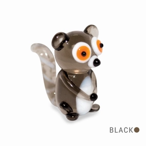 Bebe the Bush Baby Collectible Miniature Glass Figurine in Tynies Collector's Frame