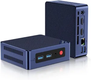 Beelink Mini S12 Pro Mini PC, Intel 12th Gen N100 (4C/4T, up to 3.4GHz), 16GB DDR4, 500GB SSD, Desktop Computer Support Dual HDMI 4K@60Hz, WiFi 6, BT5.2, NAS, Low Power