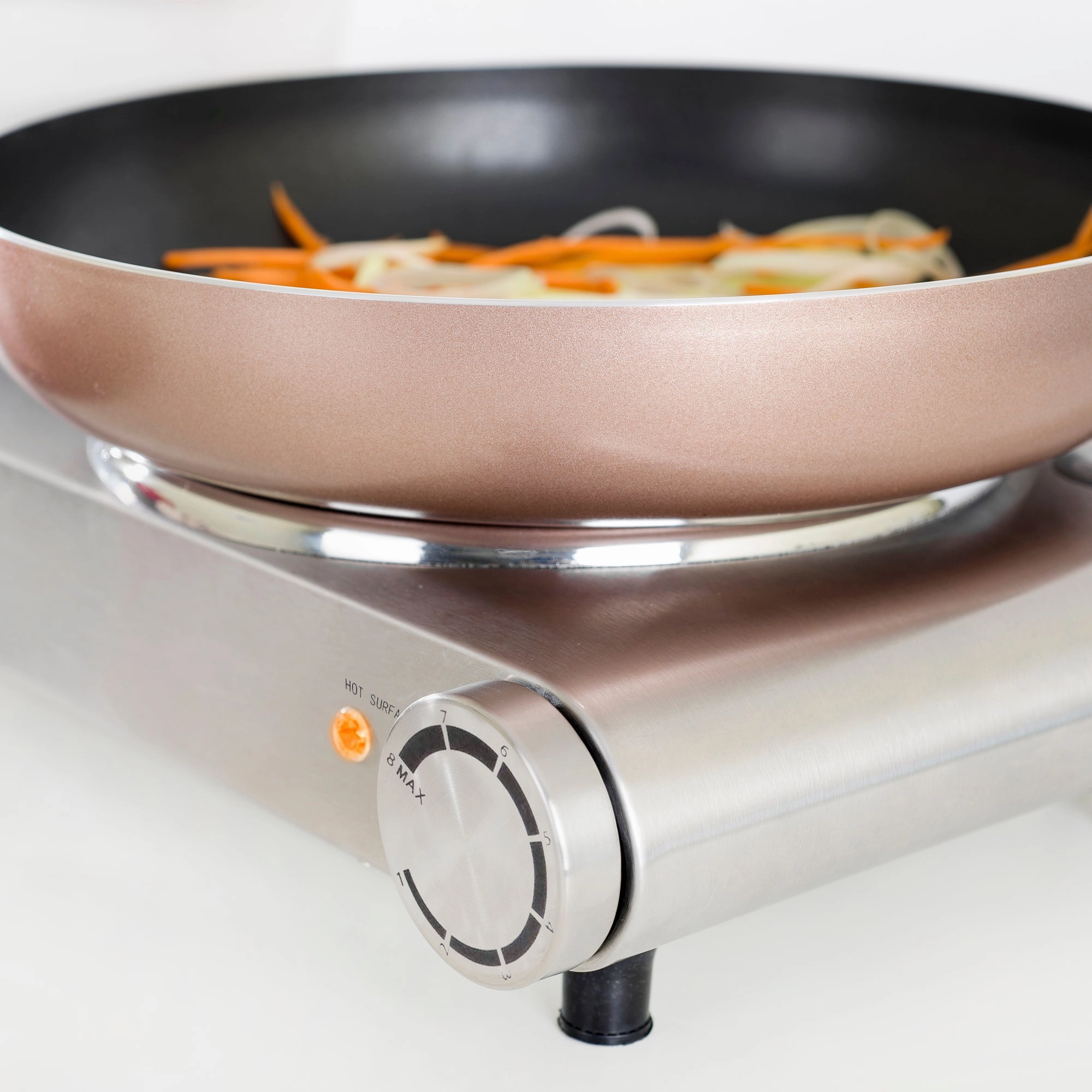 Bene Casa Stainless Steel Double Burner 1800 Watts