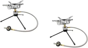 BESPORTBLE 2 Sets Camping Stove Outdoor Portable Gas Burner Propane Camping Gas Stove