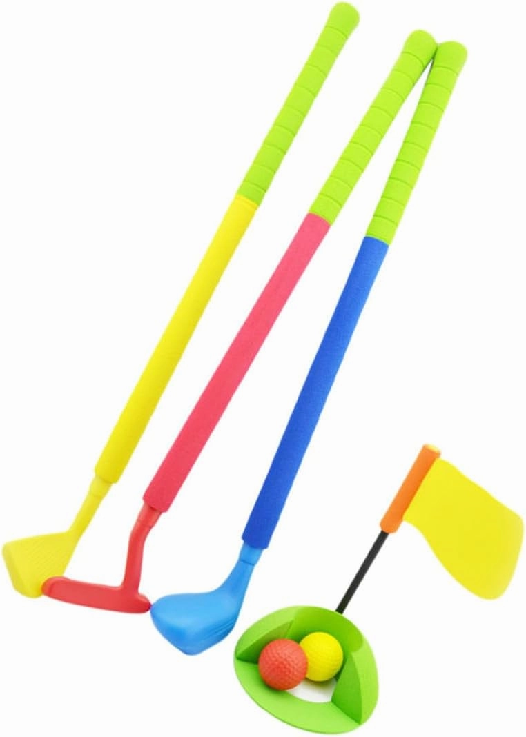 BESPORTBLE 1Set Indoor Golf Set for Safe Golf Suitcase for Boys for Parent Activities Promotes Physical Fitness and Emotional Exchange Ages