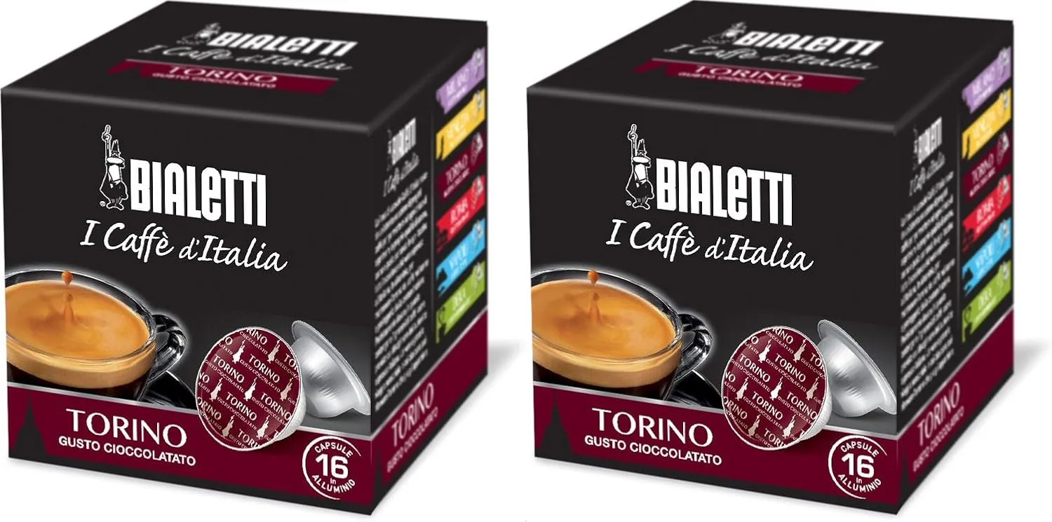 Bialetti Torino Espresso Capsules, 32 Count