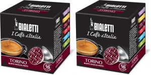 Bialetti Torino Espresso Capsules, 32 Count