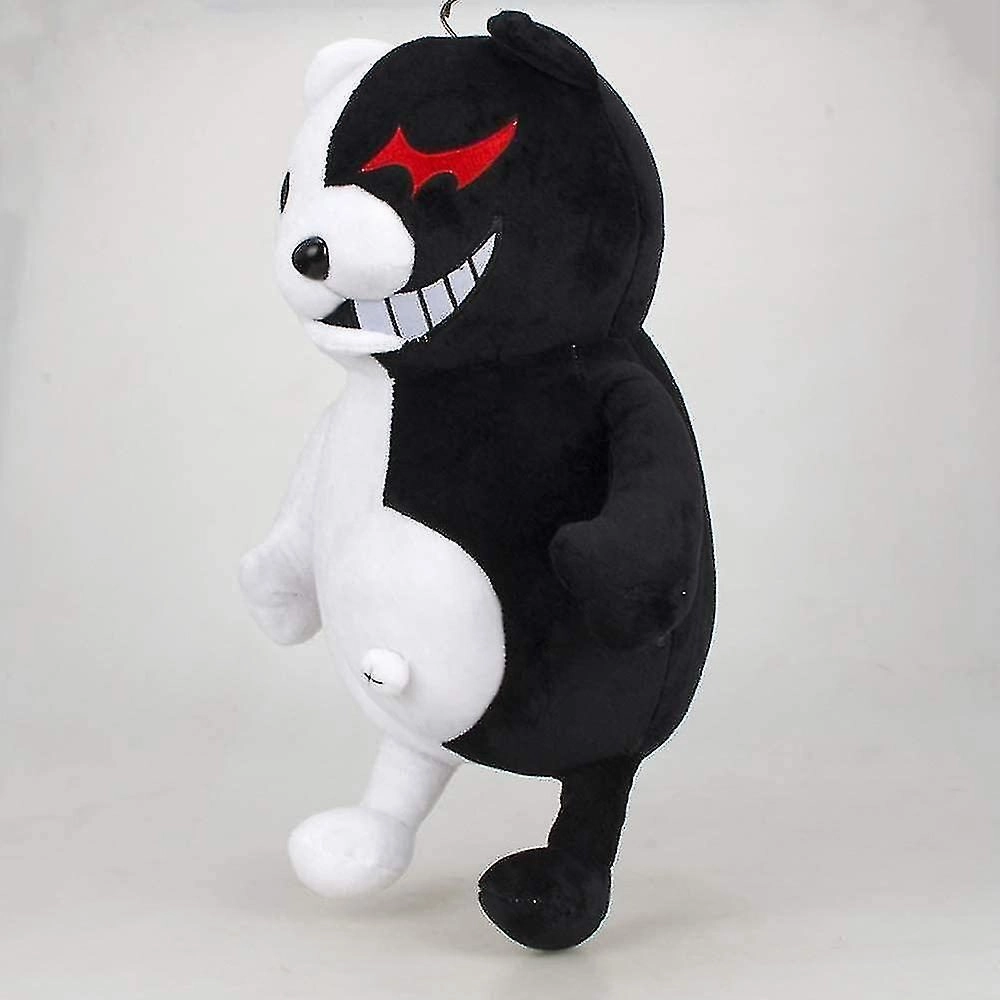 Black And White Bear Plush Doll Monokuma Bear Boys And Girls Pillow Toy