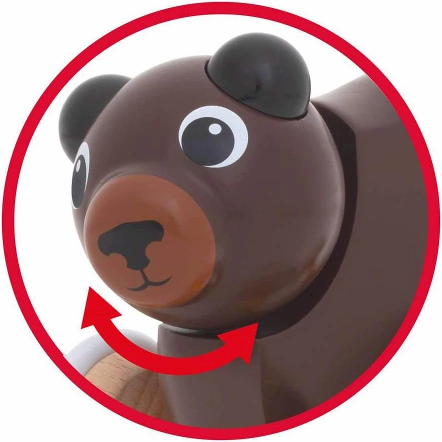 Brio Push Along Bear
